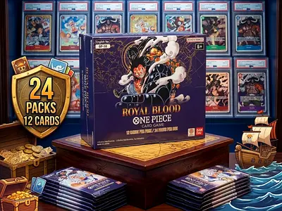 One Piece: Royal Blood Card Game - New Sealed Box - OP10