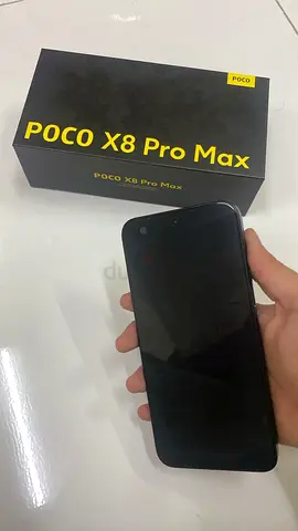 Poco x8 pro max - ممتاز كالحديد مع الكرتون