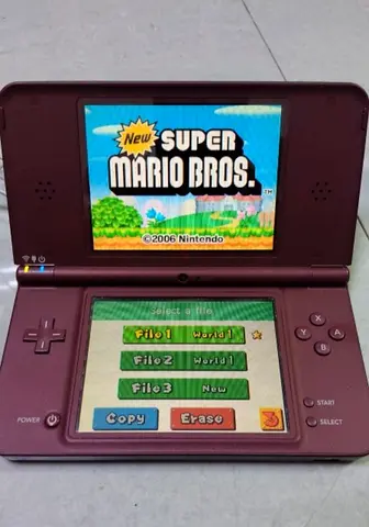 Nintendo DS xl with one Game