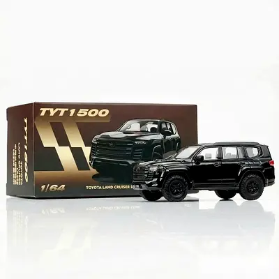 Masdi 1:64 Toyota Land Cruiser TYT1500 - Black
