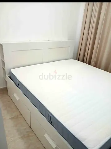 IKEA brimnes bed with mattress King size bed