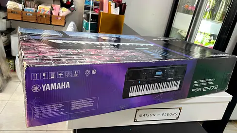 Yamaha PSR-E473 Portable Keyboard - Brand New in Box
