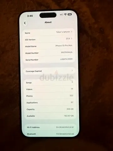 iPhone 15 pro max