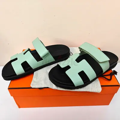 Authentic Hermes Chypre Size 40 Sandals