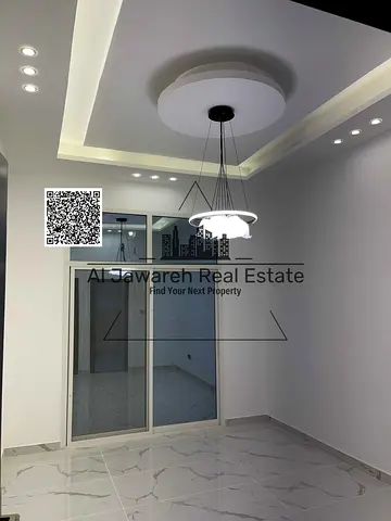 Townhouse with 5 master bedrooms, living room, majlis, and roof terrace in Al Zahia.