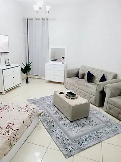 Studio for Sale in Al Oriant Towers – Open View & Rented at AED 3,000/Month!