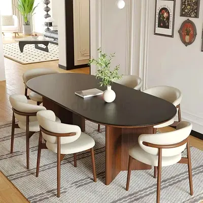 New dining table with chairs - Custom made dining set with warranty