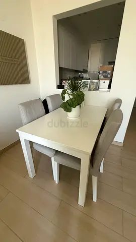 Full dining table and chair quite brand new! Ikea