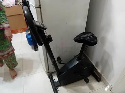 Upright Exercise Bike - Compact Home Fitness Bike