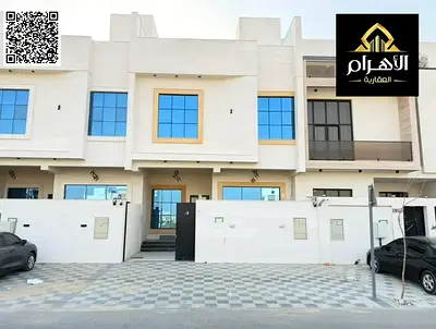 بمقدم اقل من 10% وقسط شهرى 6000 درهم تملك فيلا شامل رسوم التسجيل و التمليك جاهزه للسكن طابقين بروف خلف حديقة الحميديه