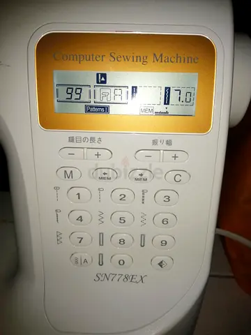 Singer sewing more then 100 design model sn778ex
