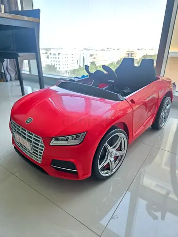 Kids Electric Ride-On Sports Car in Red