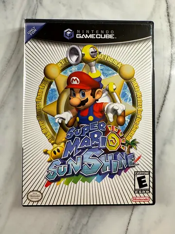Super Mario Sunshine (Complete) for Nintendo GameCube with Manual (USA)