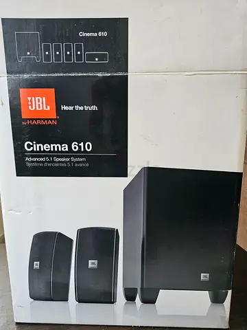 JBL Cinema 610 Advanced 5.1 Home Speaker System