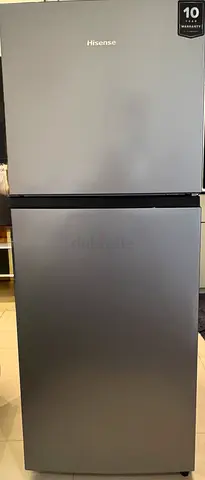 Hisense double door fridge 264L for only 600aed