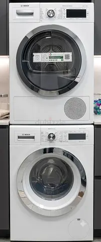 Bosch Series 8 Washer & Dryer Set – 9kg Washer / 9kg Dryer | Premium German Quality