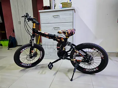 Foldable 20-inch Mountain Bike with Suspension - Used