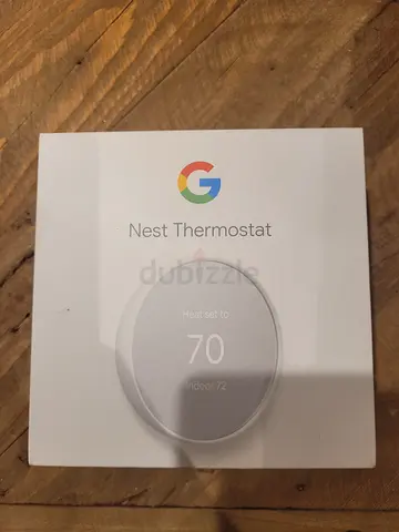 Google Nest Thermostat Brand New - White