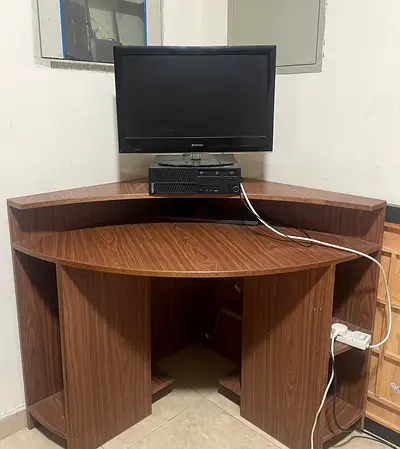 [WTS] Custom - made corner study desk/computer desk