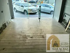 Commercial space for annual rent in Al Majaz 2 – Jamal Abdul Nasser Street | Suitable for various 