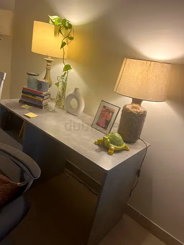 Home Centre Compact grey study desk