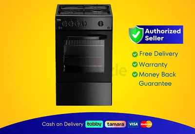 Beko 50X50 Cm 1 Electric 3 Gas Burner Brand New | 1 Year Warranty | FREE Delivery