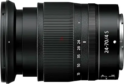 Nikon Nikkor Z 24 70Mm F/4 S Lens, Black | Z Series Used