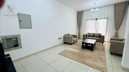 For Monthly Rent Brand New Furnished One-Bedroom Apartment in Al Rashidiya Ajman 2 Bathrooms Balcony Brand New Furniture Ready to Move In Immediately