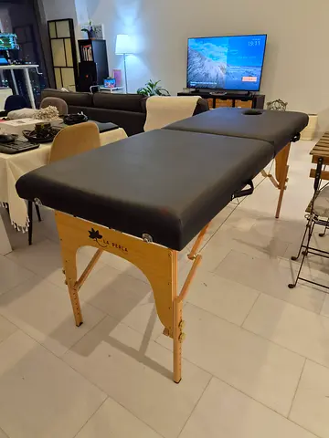 La Perla Tech Portable Folding Massage Table RRP 699 on Amazon