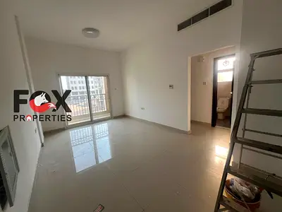 Brand-new 1BR apartment for annual rent in Al Alia, Ajman. First tenant, 1 bathroom, balcony, AED 2