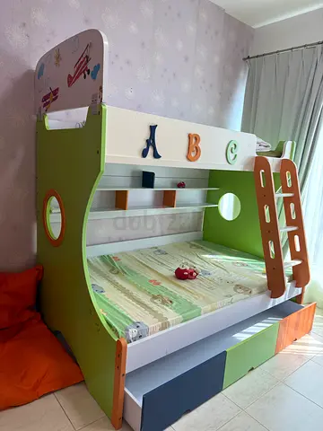 Children Bunk bed good condition 800 AED