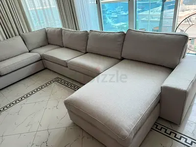 Top Quality ikea kivik U Shape Sofa Beige-Color