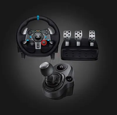 Logitech G29 Gaming Wheel Full Bundle (Wheel + 3 Pedals + Shifter) – Excellent Condition & 100% Work