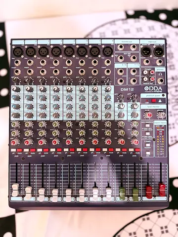 Midas DM12 12-Channel Analog Mixer (Used Once)