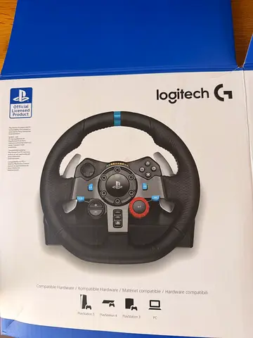Logitech G29 Driving Force Racing Wheel (Boxed) + stand  - PlayStation/PC Compatible- Barely used