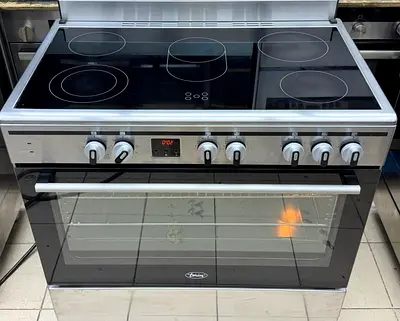 Terim five burner cooker electric ceramic 90cm