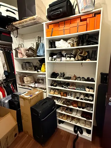 IKEA Pax wardrobe system - walk in closet