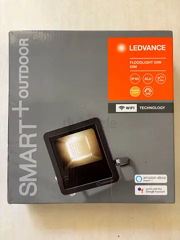 2x LEDVANCE SMART+ Outdoor WiFi Floodlight (50W) - New in Box