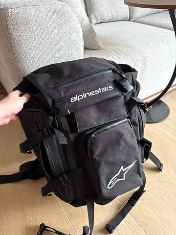 Alpinestars Black Motorcycle Backpack - Good Condition