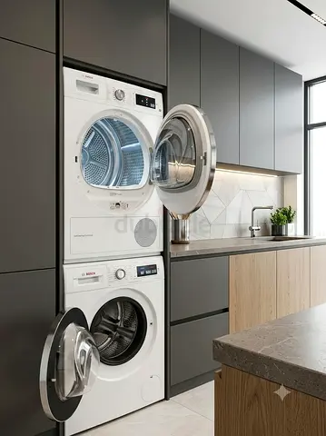 Bosch Series 8 Washer & Dryer Set – 9kg Washer / 9kg Dryer | Premium German Quality