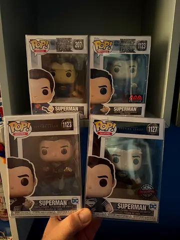 Lot of 4 Funko Pop! Superman Figures (In Boxes)