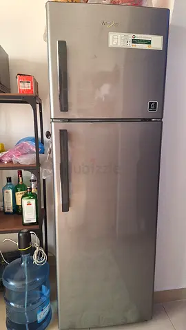 Whirlpool Double-Door Refrigerator 258L Frost-Free (Inox Silver)