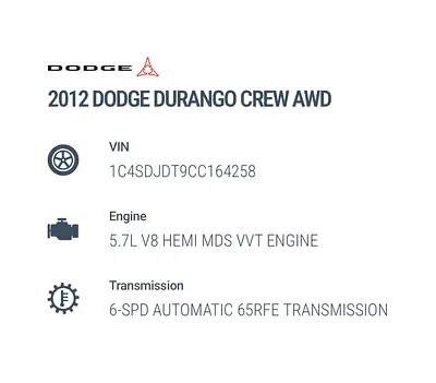 2012 Dodge DURANGO photo 20