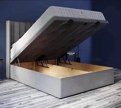 Luxury Brand New King Size Fully Customisable Hydraulic Storage Bed
