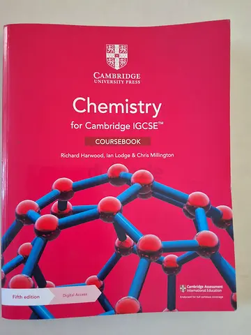 Chemistry for Cambridge IGCSE Coursebook (Fifth Edition)