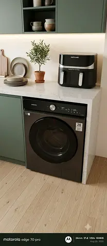 Samsung 11.5kg Front-Load Washing Machine – Good Working Condition | Large Capacity | Modern Design