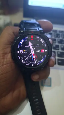 Used multisport GPS smartwatch with heart rate sensor