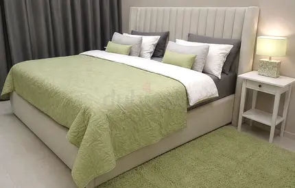 Premium bed with New mattress PAN home. Like new