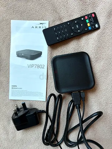 Arris VIP7802 Set-Top Box with Remote, HDMI Cable and Power Adapter