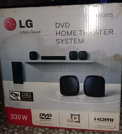 LG DVD HOME THEATER SYSTEM